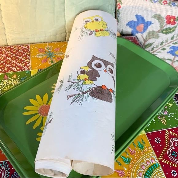 70s Owl Paper - Picture 5 of 7